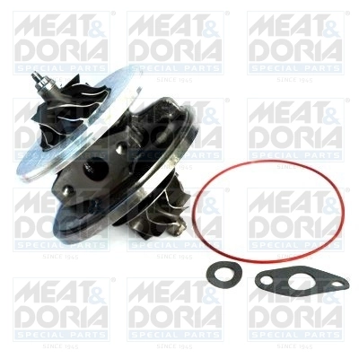 Core assembly, turbocharger